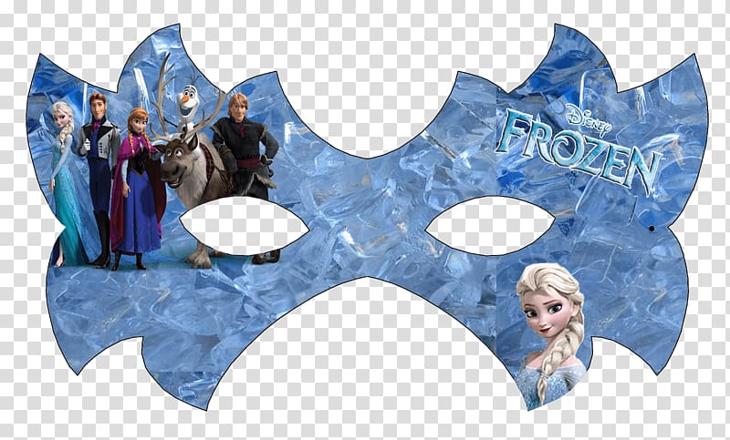 Elsa Anna Kristoff Mask The Walt Disney Company, mascara carnaval transparent background PNG clipart