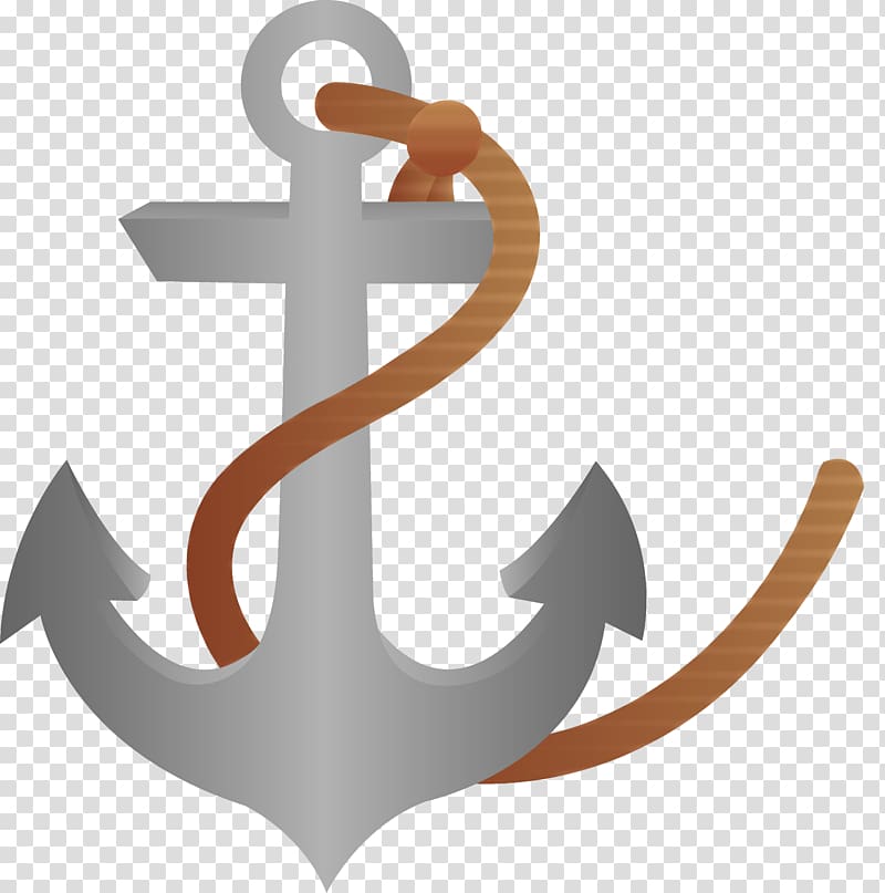 Anchor Ship Rope , Fancy Anchor transparent background PNG clipart