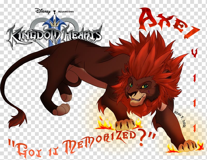 Lion Kingdom Hearts II Kovu Square Enix, lion girl transparent background PNG clipart