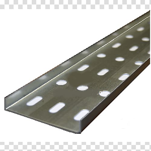 Steel Cable tray Cable management Galvanization Electrical cable, light transparent background PNG clipart
