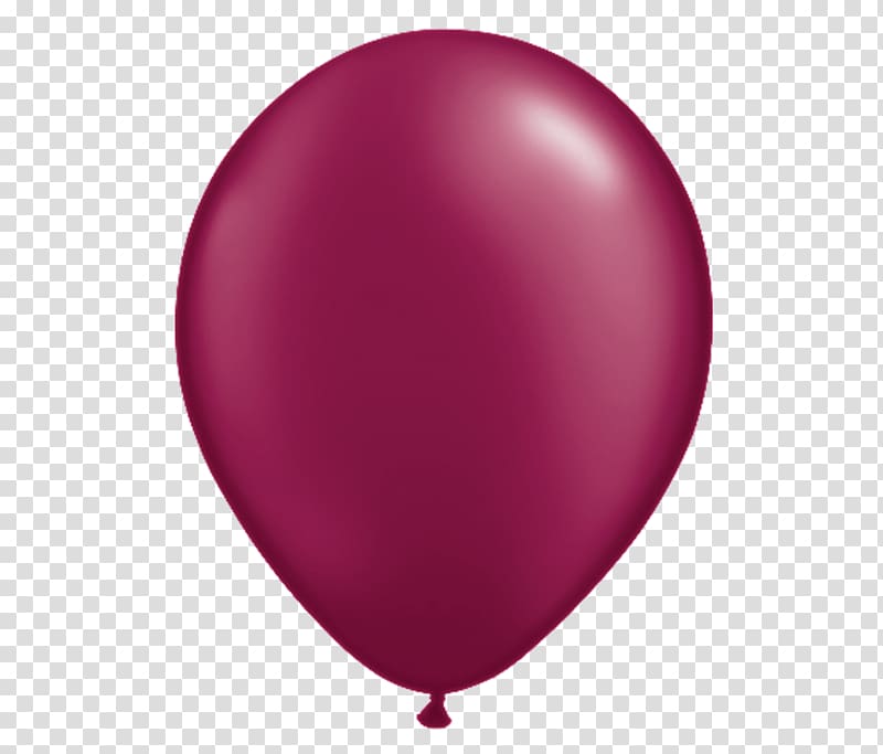 Balloon Pink Pearl Magenta Burgundy, burgundy transparent background PNG clipart