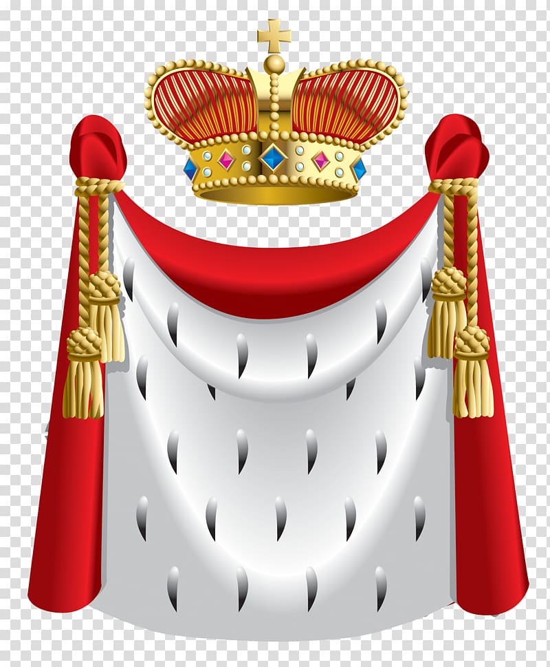King Robe Crown , prince transparent background PNG clipart
