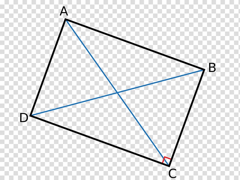 Rectangle Diagonal Geometry Quadrilateral Parallelogram, rectangle transparent background PNG clipart