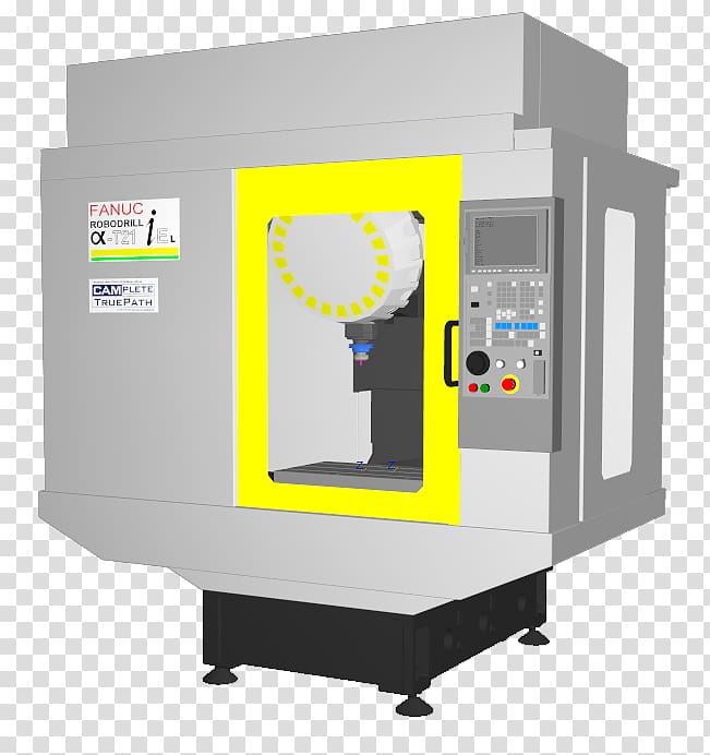 Machine FANUC Computer numerical control ロボドリル Robot, robot transparent background PNG clipart