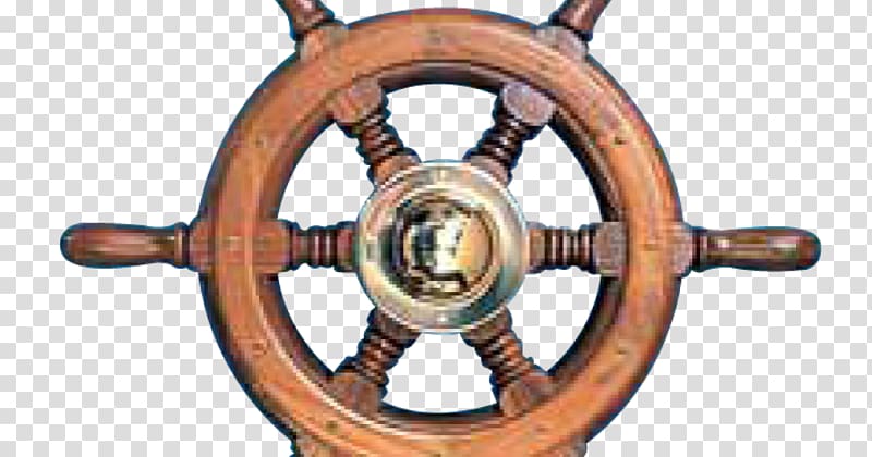 Motor Vehicle Steering Wheels Teak Spoke Brass, electric boat anchors types transparent background PNG clipart