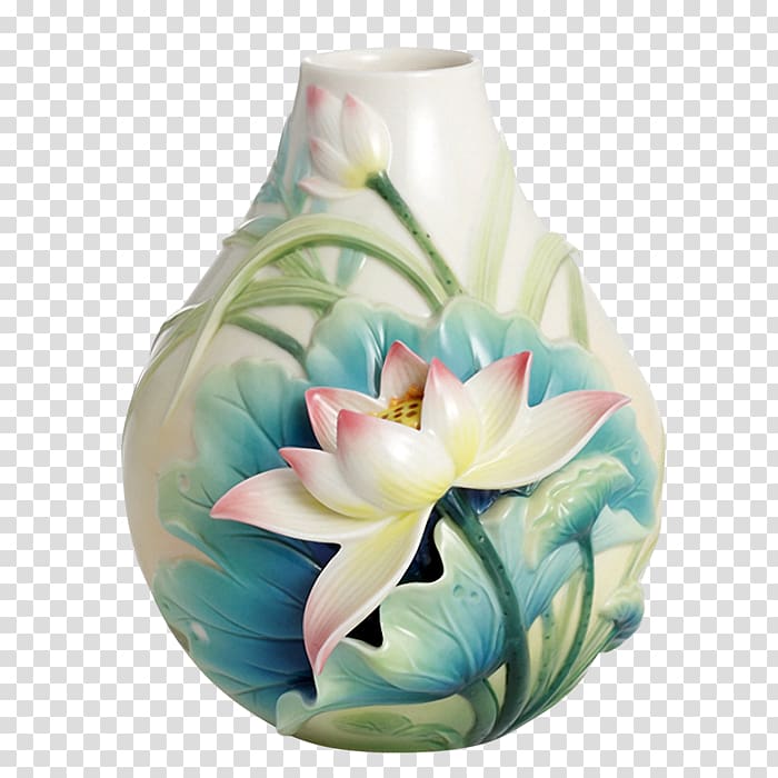 Vase Franz-porcelains Artist trading cards Ceramic, Technology porcelain transparent background PNG clipart