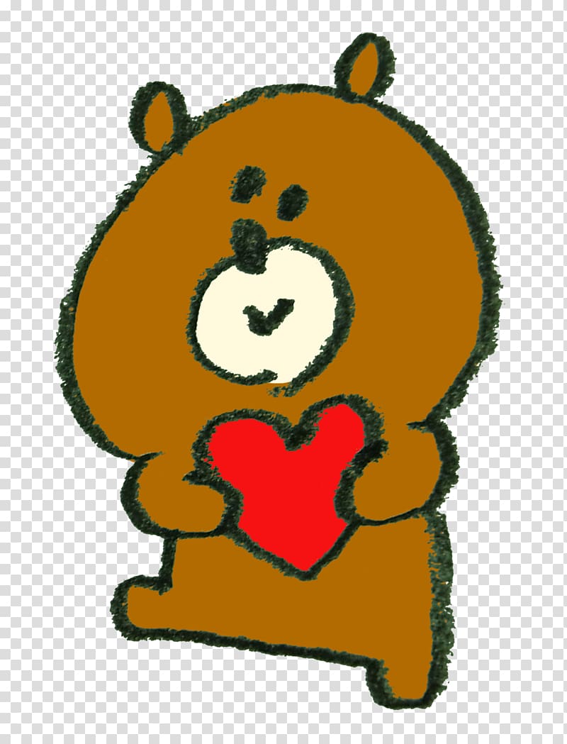 Teddy bear Heart Kibori kuma, bear transparent background PNG clipart