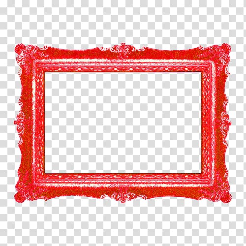 Frames, Marcos Rojo transparent background PNG clipart