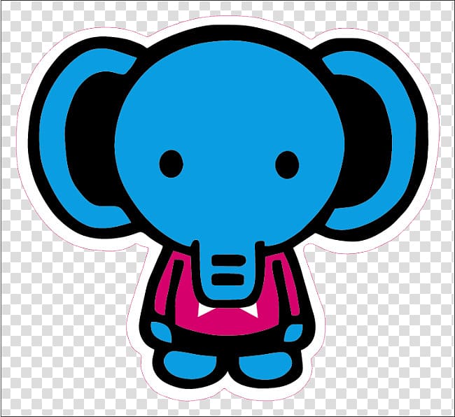 A Bathing Ape Hoodie Elephant Sticker BAPE KIDS, elephant transparent background PNG clipart