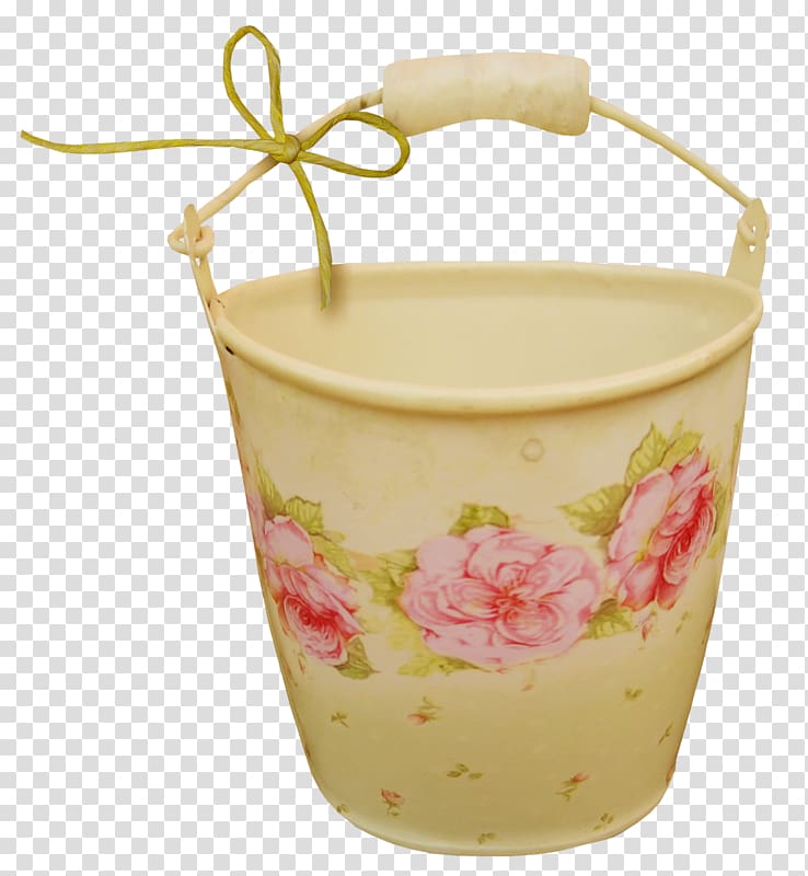 , Flowers bucket transparent background PNG clipart