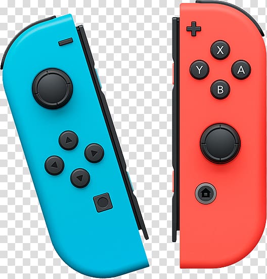 dobbelt vi Forpustet Nintendo Switch Pro Controller Pokémon Red and Blue Joy-Con, nintendo  transparent background PNG clipart | HiClipart