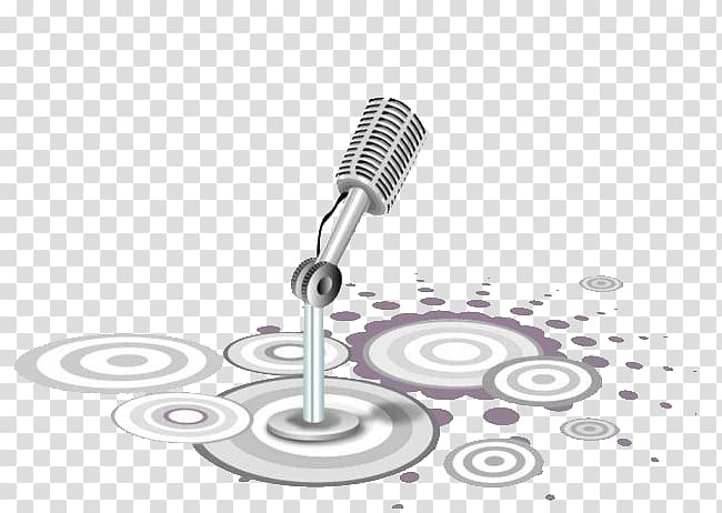 Microphone Karaoke Watercolor painting Illustration, Kara OK Wheat transparent background PNG clipart