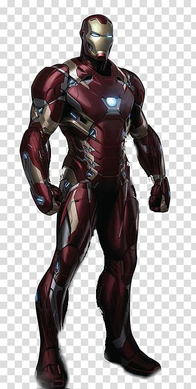 Iron Man\'s armor War Machine Spider-Man YouTube, man painting transparent background PNG clipart