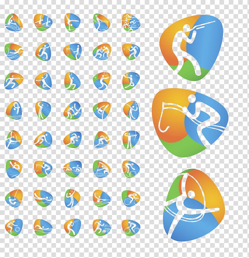2016 Summer Olympics Rio de Janeiro Olympic sports Icon, Brazil Rio Olympic sports icon transparent background PNG clipart