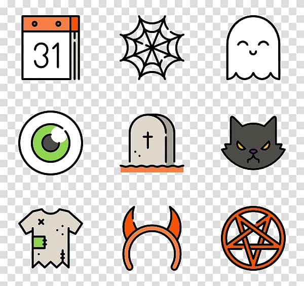 Computer Icons Spa , halloween font design transparent background PNG clipart