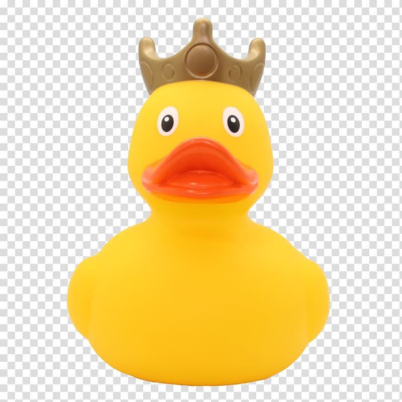 Rubber duck Natural rubber Toy Bathtub, yellow duckling transparent background PNG clipart