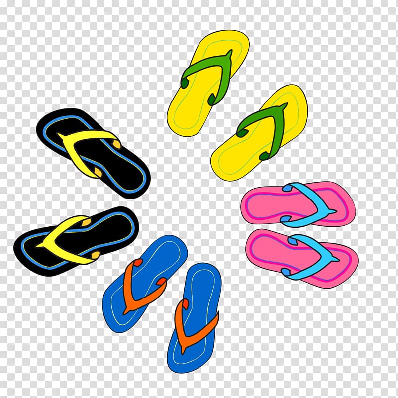 Slipper Flip-flops Sandal, sandals transparent background PNG clipart