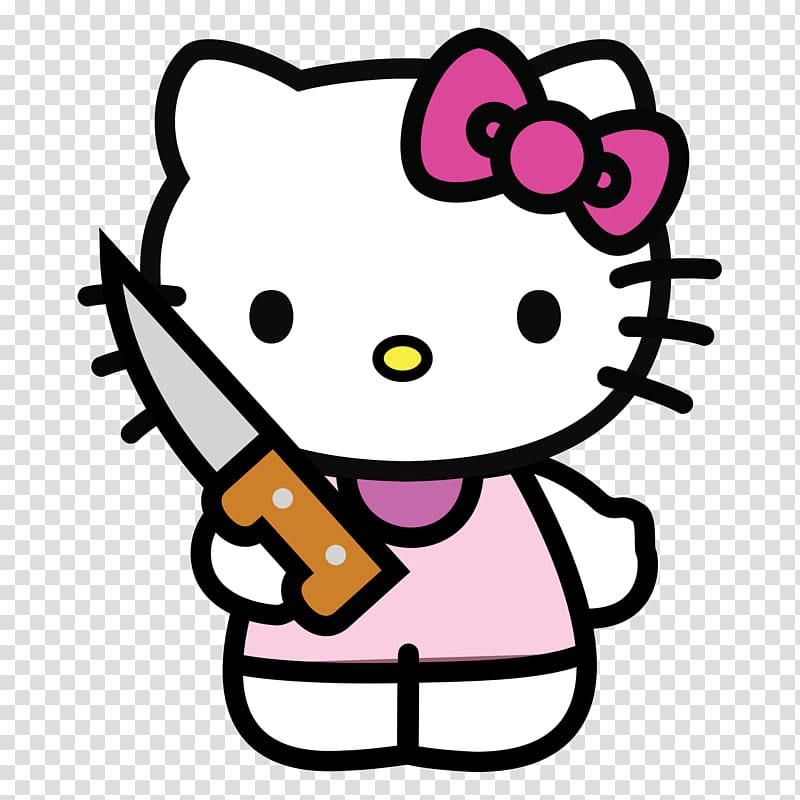 Hello Kitty Face Coloring Page