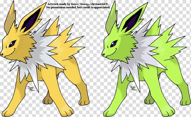 Pokémon X and Y Jolteon Eevee Flareon, jolteon pokemon cursors transparent background PNG clipart