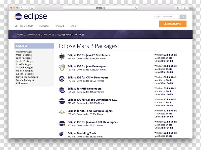 Eclipse Java Selenium Integrated development environment Installation, eclipse transparent background PNG clipart
