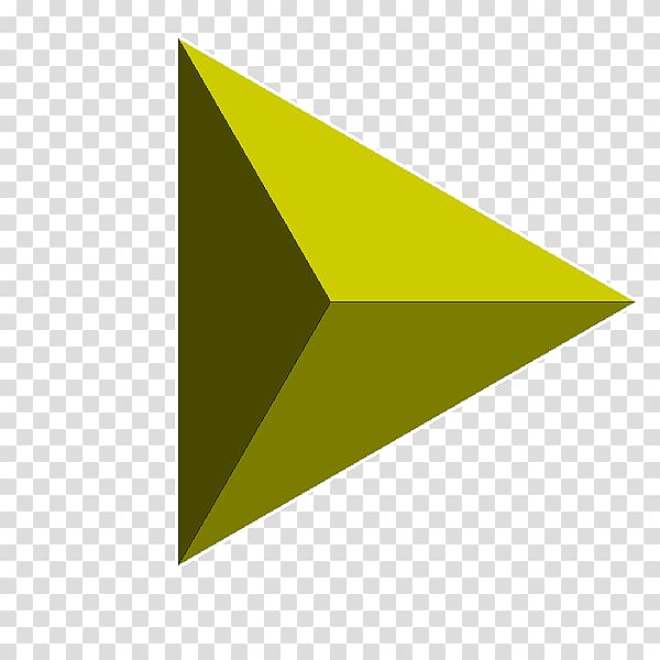 Dragon\'s Eye Tetrahedron Triangle Polyhedron Symbol, triangle transparent background PNG clipart