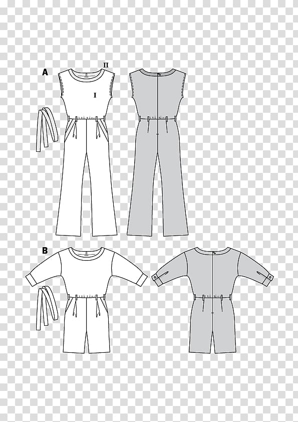 Dress Burda Style Fashion Sleeve Pattern, sewing pattern transparent background PNG clipart