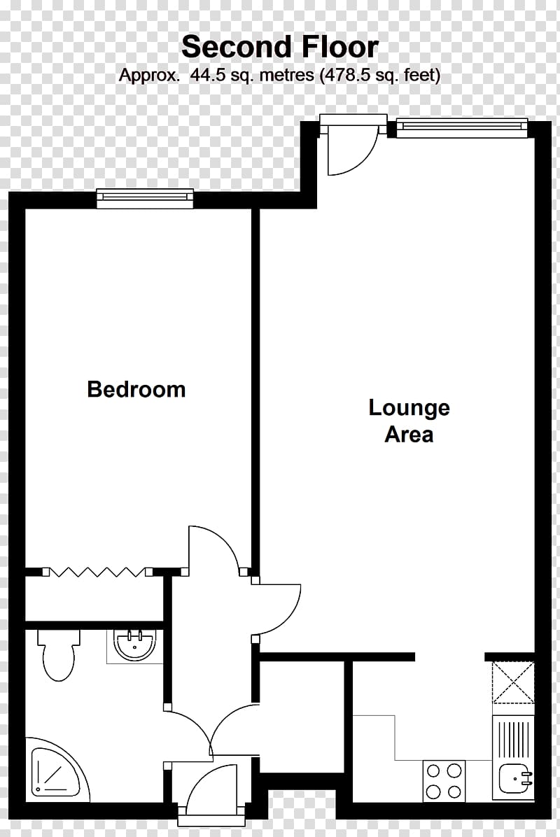 Floor plan Leed Street Terraced house, house transparent background PNG clipart