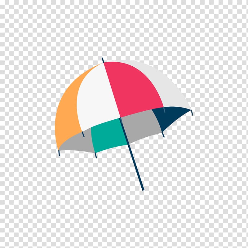 Euclidean Icon, Color umbrella transparent background PNG clipart