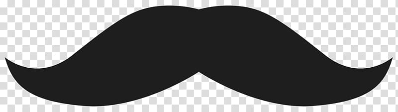 black mustache art, Black and white Angle Font, Movember Stache Classic transparent background PNG clipart