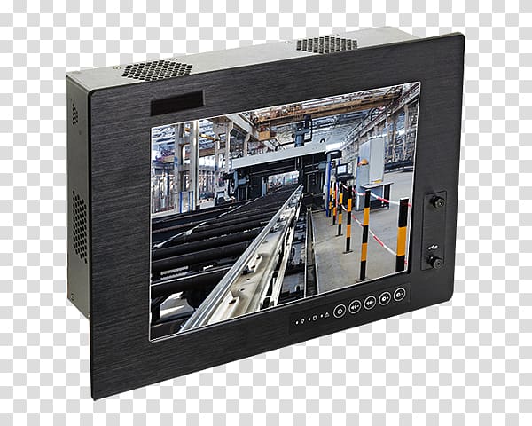 Panel PC Industrial PC Computer Embedded system Box PC, Sandy Bridge transparent background PNG clipart