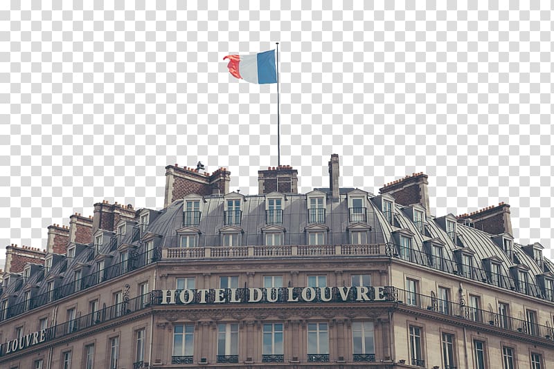 Musxe9e du Louvre Hxf4tel du Louvre United States Airline Hotel, French flag of the Louvre transparent background PNG clipart