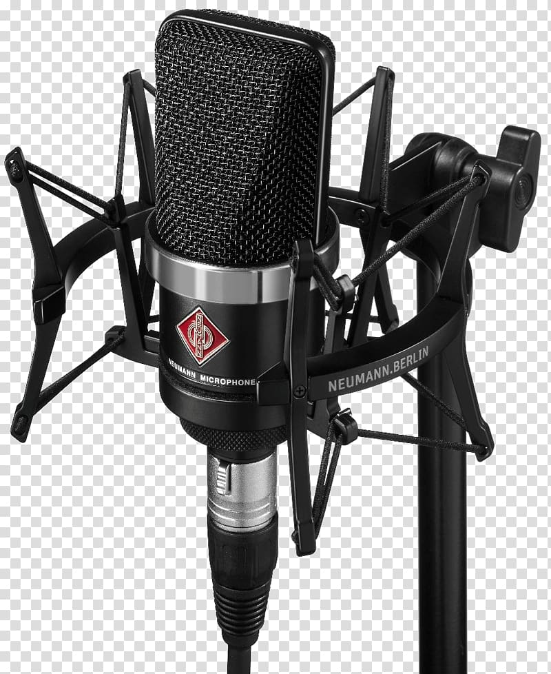 Microphone Neumann TLM 102 Neumann TLM 103 Neumann TLM 107 Recording studio, microphone transparent background PNG clipart