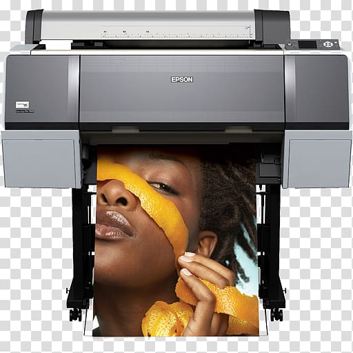 Wide-format printer Inkjet printing Epson Stylus Pro 7900, printer transparent background PNG clipart