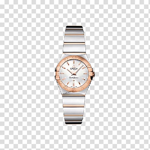 Watch Omega SA Omega Seamaster Quartz clock, Rolex watch Black Watch transparent background PNG clipart