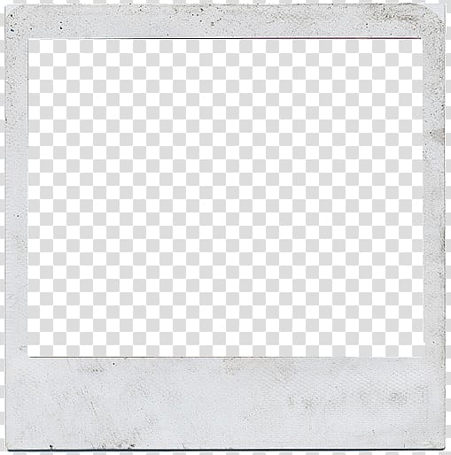 polaroid frame transparent background PNG clipart