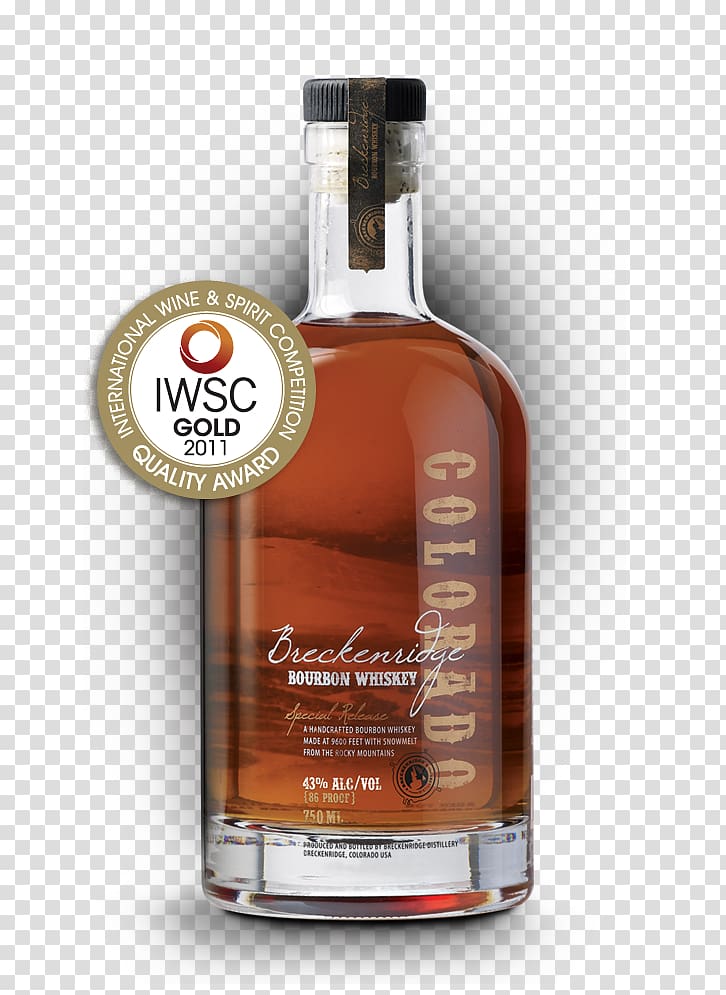Bourbon whiskey Breckenridge Rye whiskey Distilled beverage Wine, wine transparent background PNG clipart