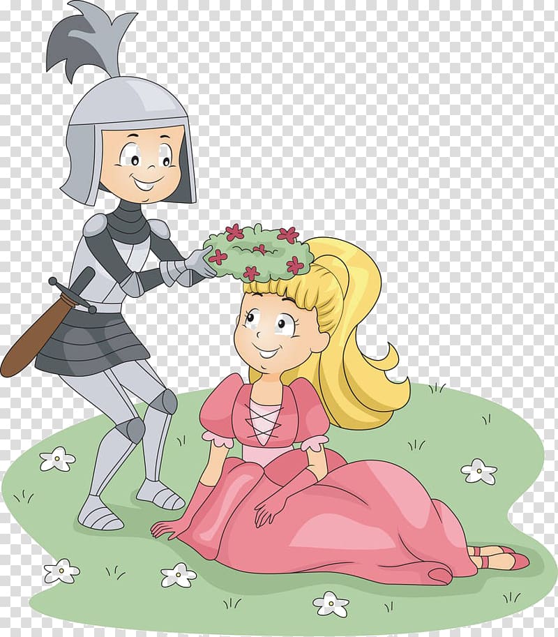 Crown Flower , Cartoon princess prince transparent background PNG clipart