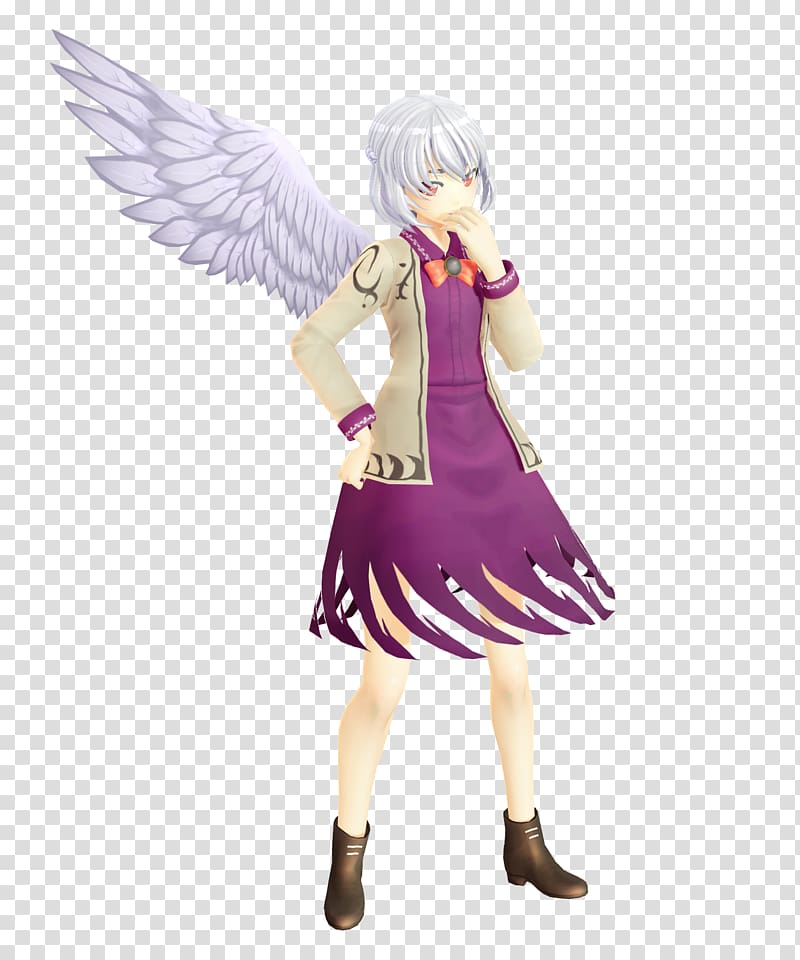 MikuMikuDance Cirno Touhou Project 3D modeling Reimu Hakurei, others transparent background PNG clipart