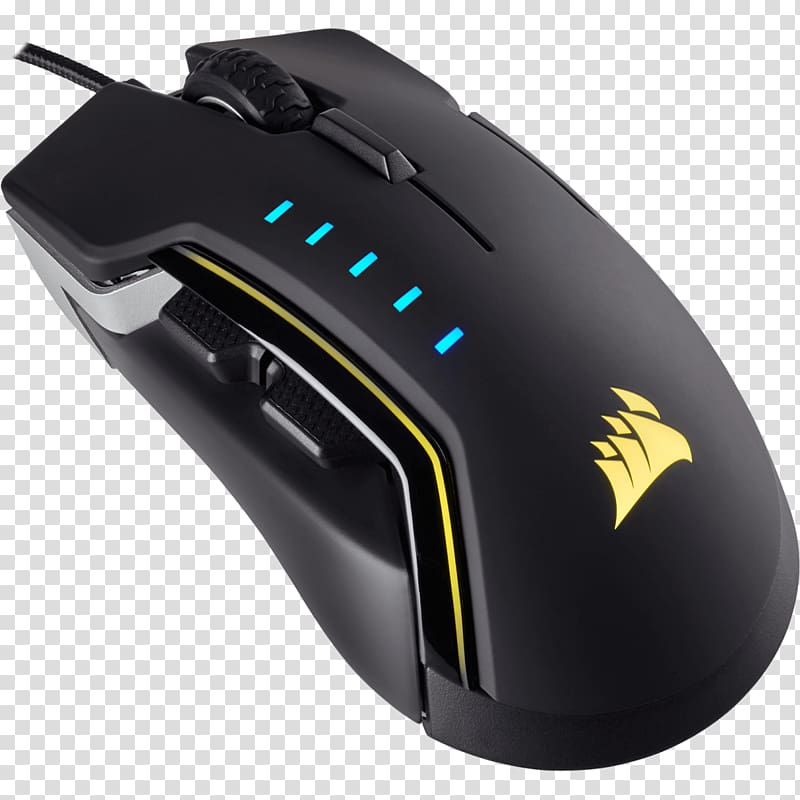 Computer mouse Computer keyboard Corsair GLAIVE RGB Corsair Gaming Glaive RGB Mouse RGB color model, Computer Mouse transparent background PNG clipart