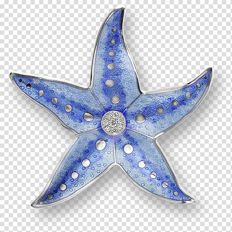 Starfish Earring Brooch Sterling silver, starfish story for teachers transparent background PNG clipart