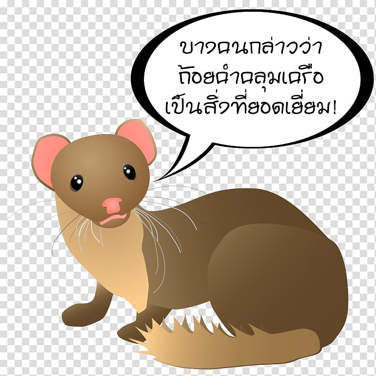 Weasels Weasel word Mouse Phrase, Word transparent background PNG clipart