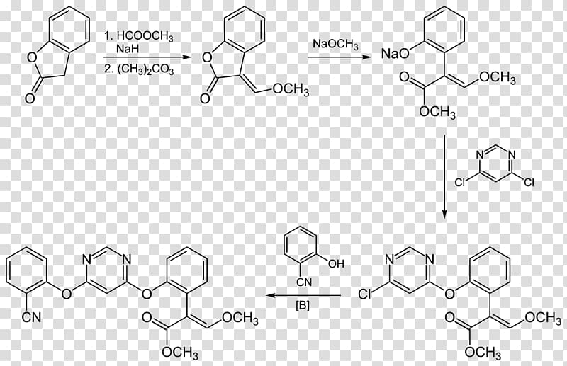 Azoxystrobin Fungicide Synthesis Chemical compound, others transparent background PNG clipart