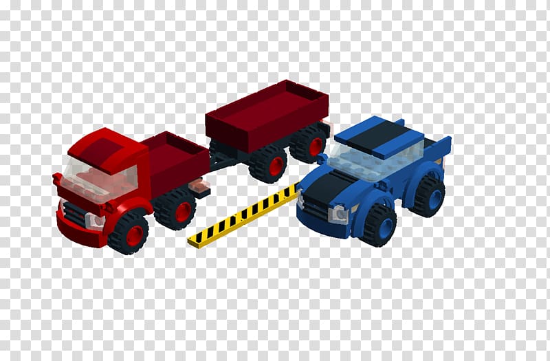 Model car Truck LEGO MINI Cooper, lego crane machine transparent background PNG clipart