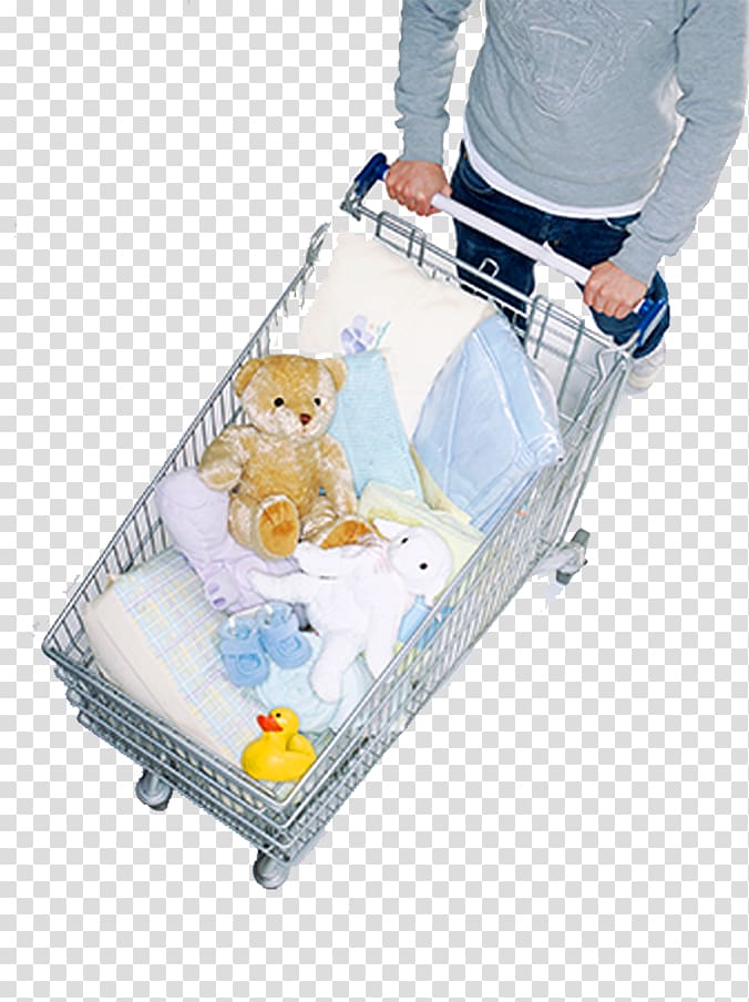 Infant Toy Child Shopping cart, Buy baby supplies transparent background PNG clipart