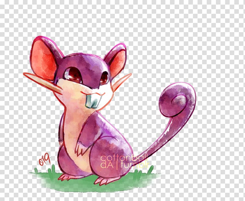 Rattata Pikachu Pokémon GO, rat transparent background PNG clipart