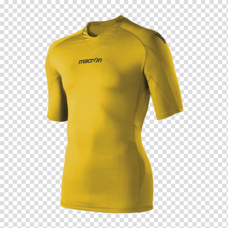 T-shirt Tennis polo Shoulder Fashion Sleeve, macron transparent background PNG clipart