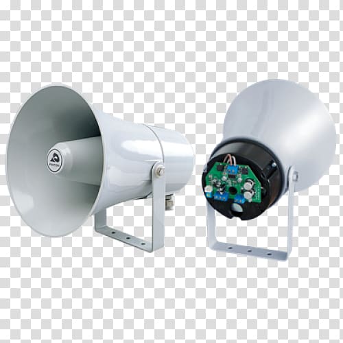 Microphone Horn loudspeaker High fidelity Speaker stands, microphone transparent background PNG clipart