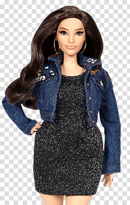 Ashley Graham Barbie Plus-size model Doll, Patty Jenkins transparent background PNG clipart