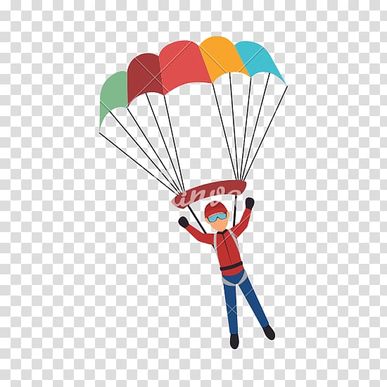 Parachute Parachuting Sport , parachute transparent background PNG clipart