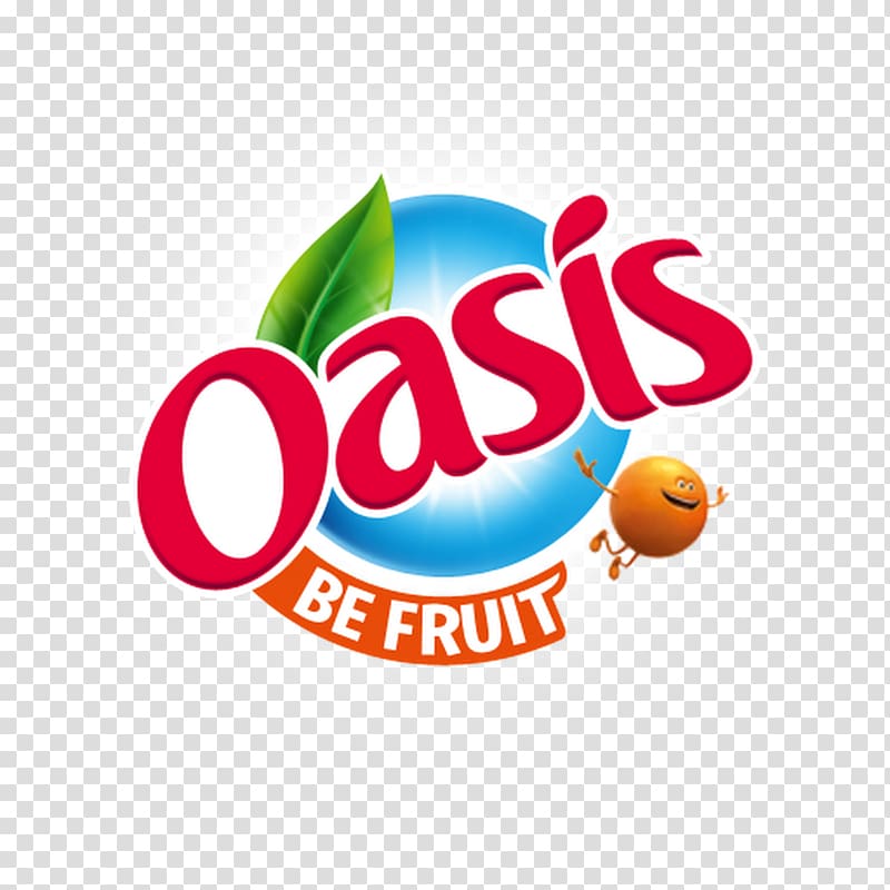 Oasis Fruit Drink Sugar Logo, drink transparent background PNG clipart